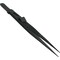 Black & Silver Tone Slide Locking Diamond Tweezers Jeweler Watch Tools Kit 2 Pcs